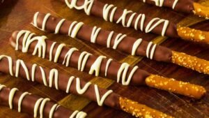 Chocolate-Covered Pretzel Rods