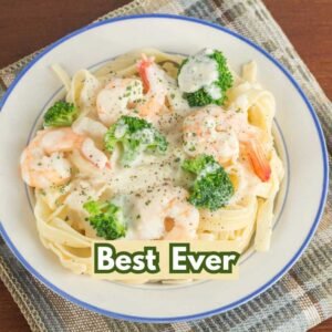 White Chocolate Shrimp Alfredo Recipe