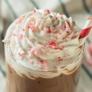 Homemade Starbucks Style Peppermint White Chocolate Mocha Recipe