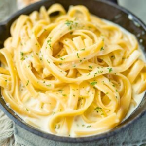 Homemade White Chocolate Alfredo