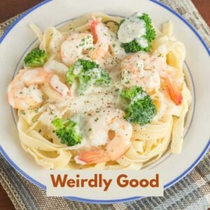 White Chocolate Shrimp Alfredo Recipe