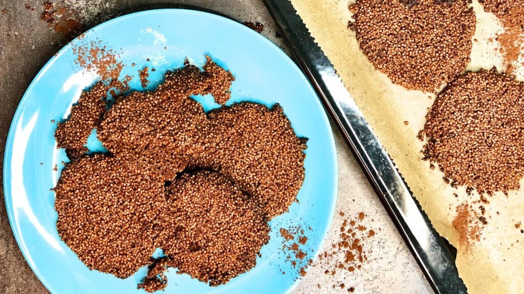 Dark Chocolate Quinoa Crisps