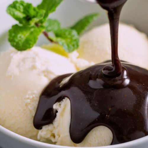 Homemade Chocolate Sauce for Ice Cream