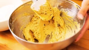 Preparing Kunafa Dough