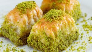 Baklava to eat with Homemade Dubai Chocolate