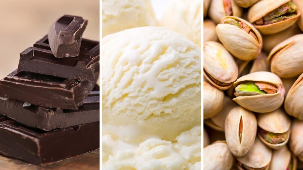 Ingredients to Make Baskin Robbins Dubai Chocolate Bar (For 6–8 Servings)