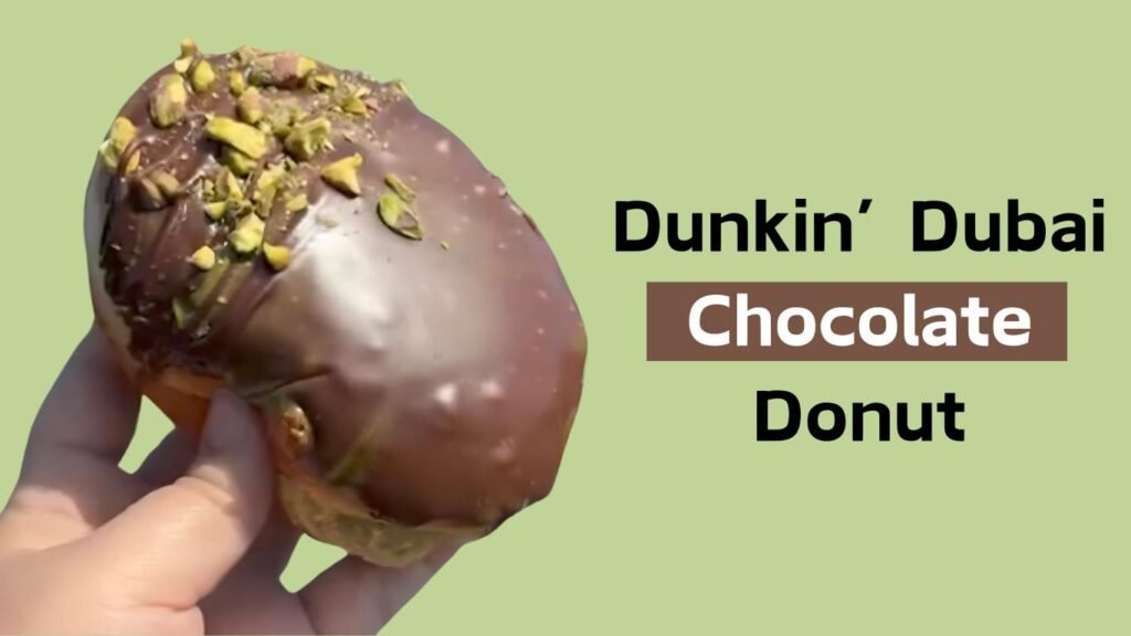 Dunkin’ Dubai Chocolate Donut Recipe