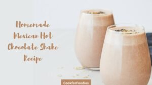 Whataburger Mexican Hot Chocolate Shake Recipe with a Spicy Kick