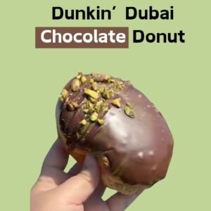 Dunkin’ Dubai Chocolate Donut