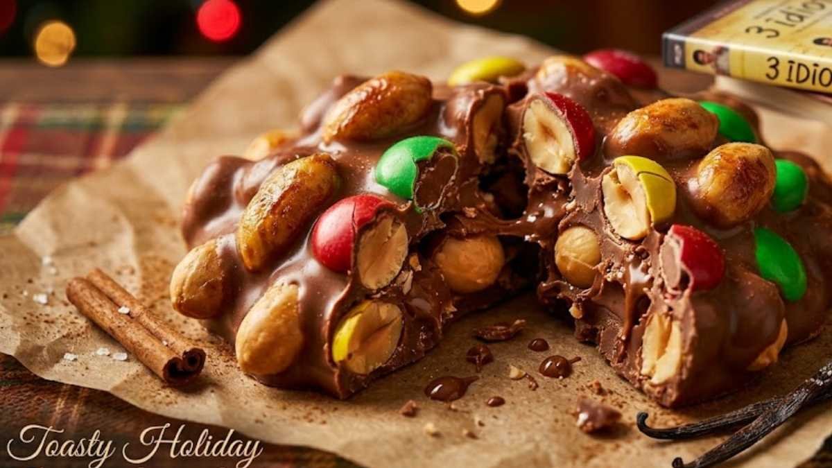 M&M's Toasty Holiday Peanut Chocolate Clusters