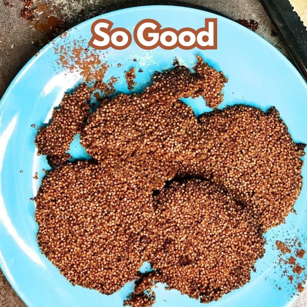 Dark Chocolate Quinoa Crisps Recipe