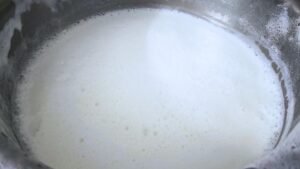 Heating the Milk for drink