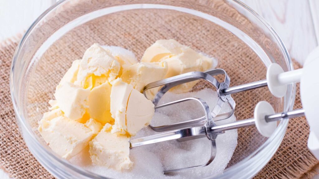 Cream the Butter and Powdered Sugar