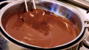 Melting Dark Chocolate