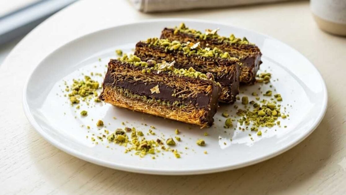 Dubai Kunafa Chocolate Bar Recipe