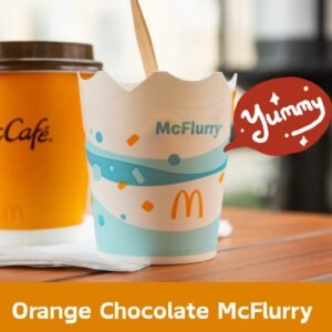 Orange Chocolate McFlurry Recipe