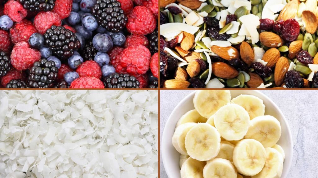 Topping for High Protein Chia Pudding Recipe