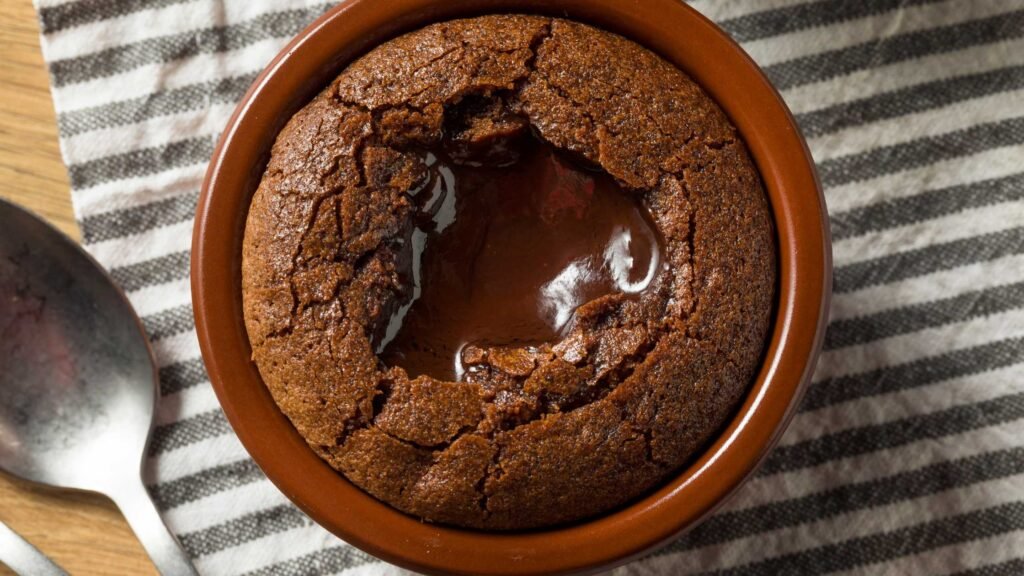 Chocolate Lava Mug Cake 3 Ingredients No Eggs