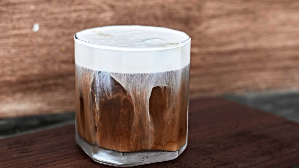 Iced White Chocolate Mocha with Strawberry Cold Foam Recipe 