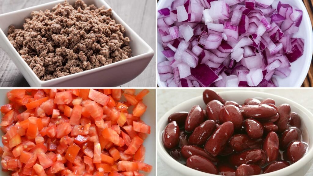 Chilli Con Carne Slow Cooker Using Packet Mix Ingredients