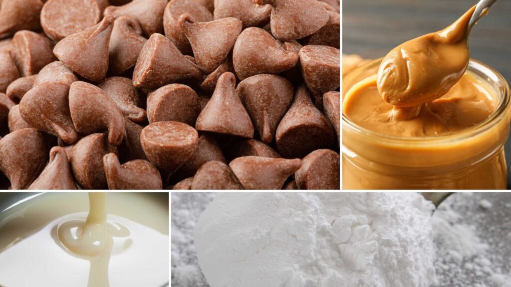 Ingredients You’ll Need for Chocolate Peanut Butter Marshmallow Fudge