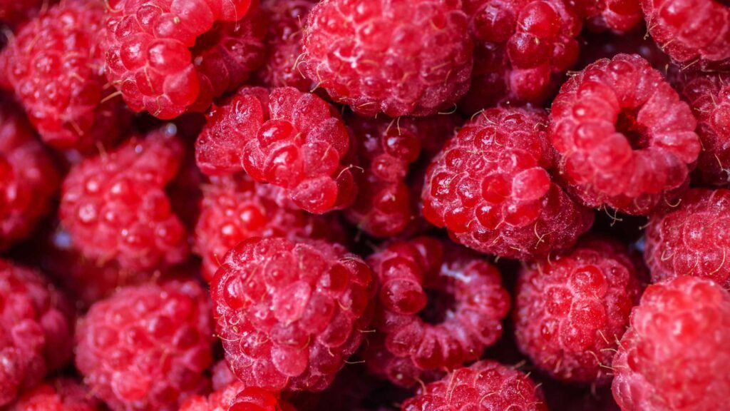 strawberries to serve with Rice flour Brownies