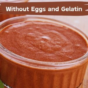 3 Ingredient Chocolate Mousse Without Eggs No Gelatin