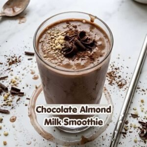 Chocolate Almond Milk Smoothie No Banana Recipe