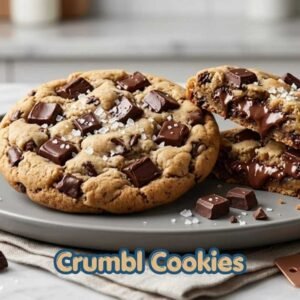 Crumbl Semi Sweet Chocolate Chunk Cookies Copycat Recipe