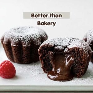 Mini Lava Cakes in Muffin Tins Recipe