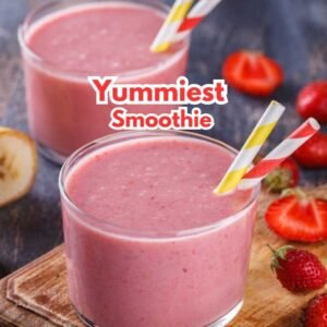 Strawberry Banana Chocolate Protein Smoothie Recipe