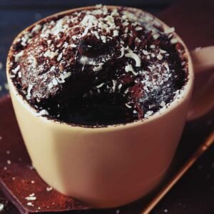 3 Ingredient Protein Powder Mug Cake No Egg Recipe