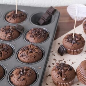 Chocolate Lava Cakes In Muffin Tins Recipe