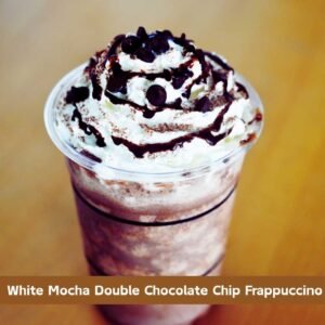 White Mocha Double Chocolate Chip Frappuccino Starbucks Recipe