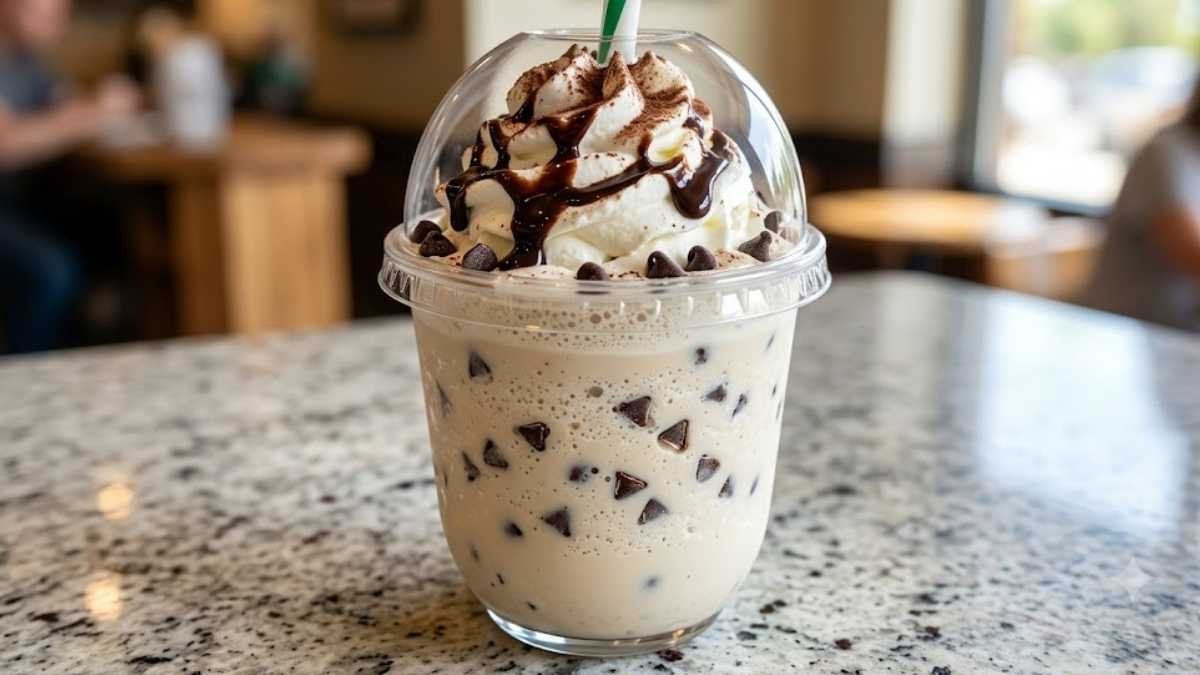 White Mocha Double Chocolate Chip Frappuccino Starbucks Recipe 