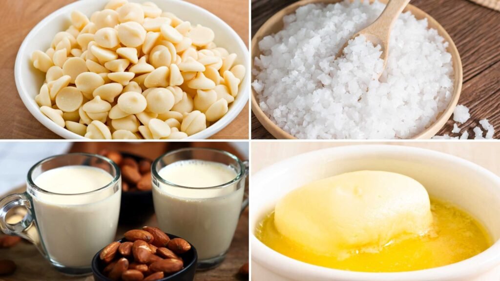 Ingredients White Chocolate Sauce Recipe Without Cream