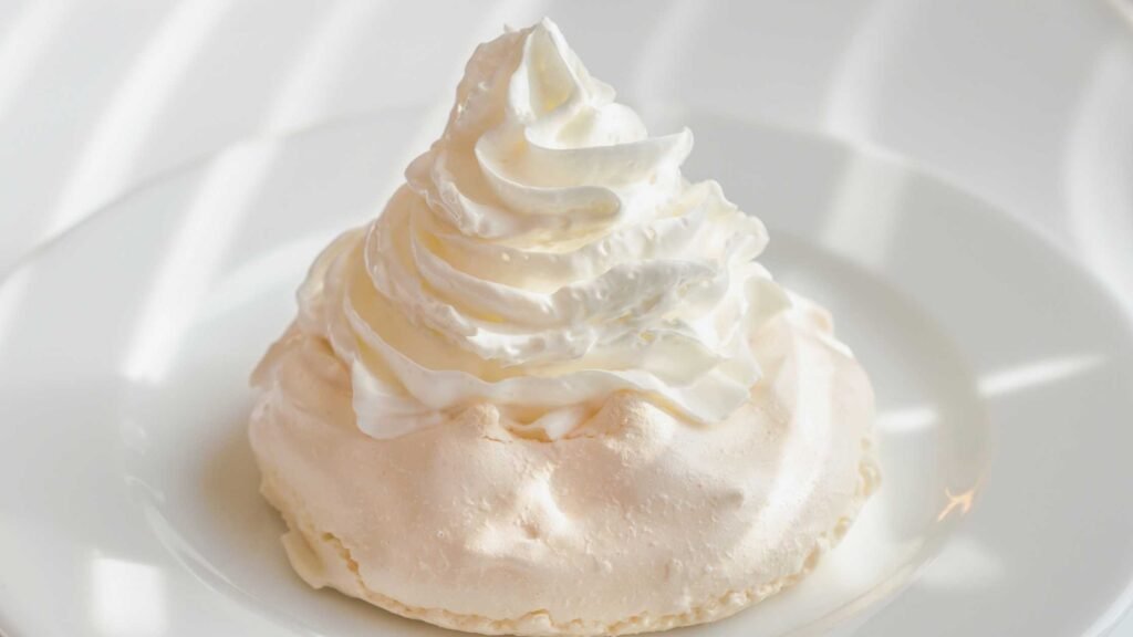 fresh whipped cream to pair with Homemade Chocolate Pudding without Cornstarch or Flour