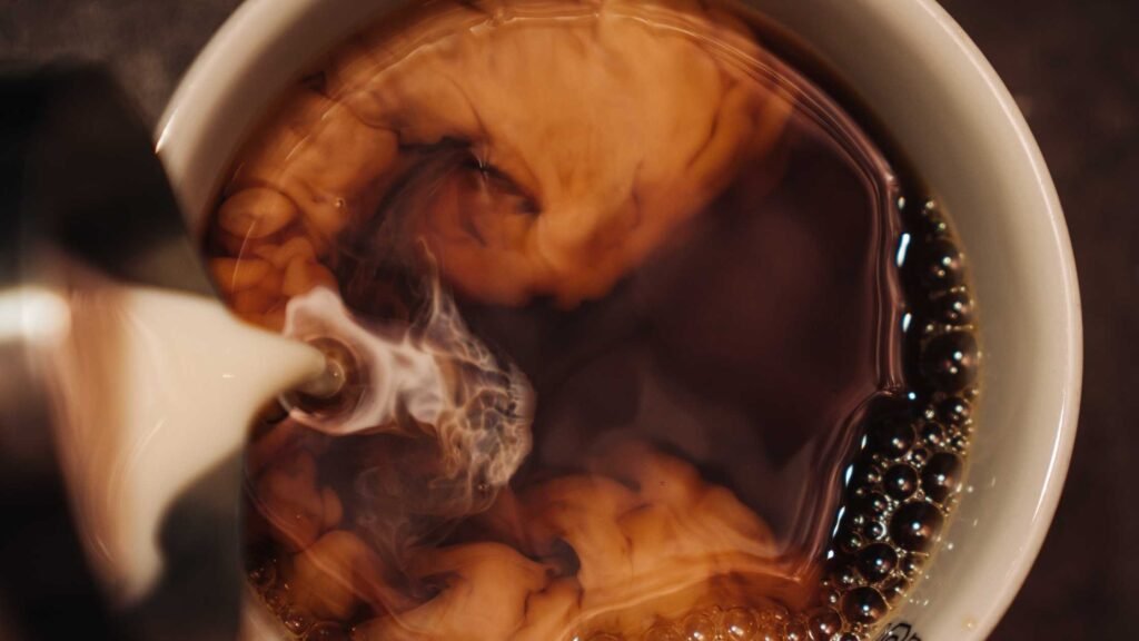 Espresso to serve with Old Fashioned Chocolate Pudding Pie Recipe with Cocoa Powder