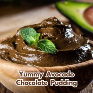 3 Ingredient Avocado Chocolate Pudding with Cocoa Powder Recipe