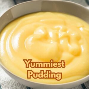 Simple Custard Pudding Recipe with Custard Powder without Egg