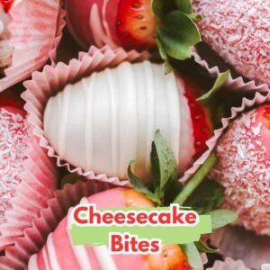 White Chocolate Cheesecake Stuffed Strawberries Recipe
