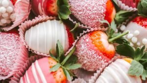 White Chocolate Cheesecake Stuffed Strawberries Recipe