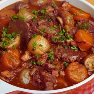 Beef Stew with Cocoa Powder Recipe
