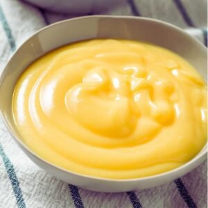 Simple Custard Pudding Recipe with Custard Powder without Egg