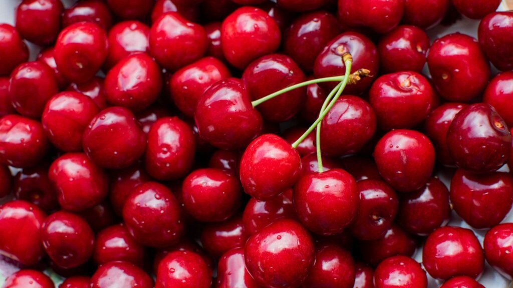 Cherry to Serve With Chocolate Avocado Date Pudding