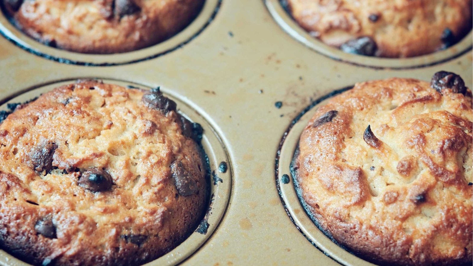 Bakery Style Oatmeal Chocolate Chip Muffins Recipe