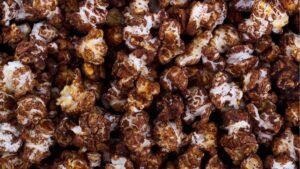 Chocolate Covered Popcorn with Cocoa Powder Recipe
