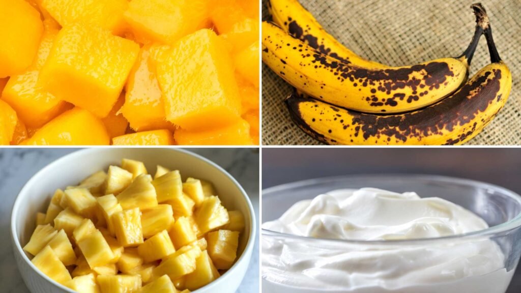 Tropical Smoothie Mango Monsoon Ingredients