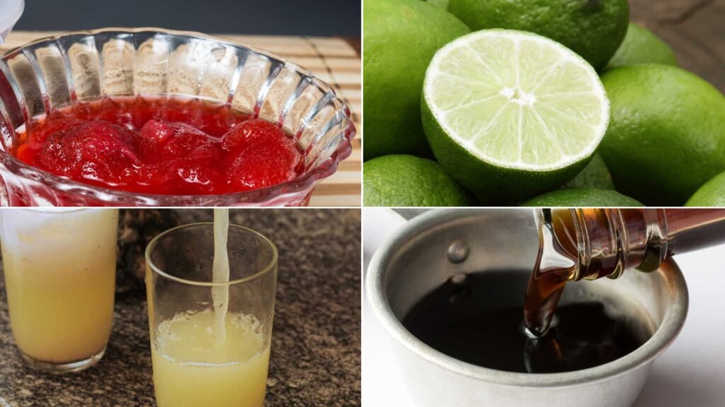 Ingredients for Firecracker Drink Recipe