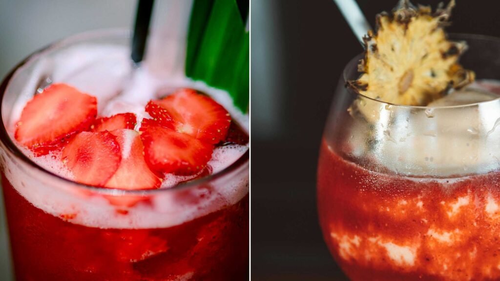 Variations of Sabrina Strawberry Refresher